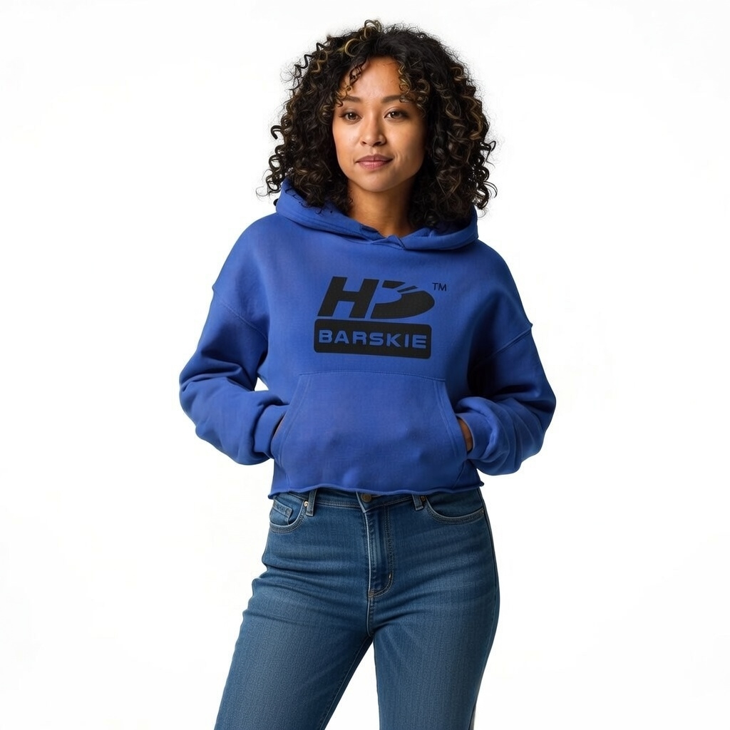 HD Barskie Crop Hoodie - Image 2