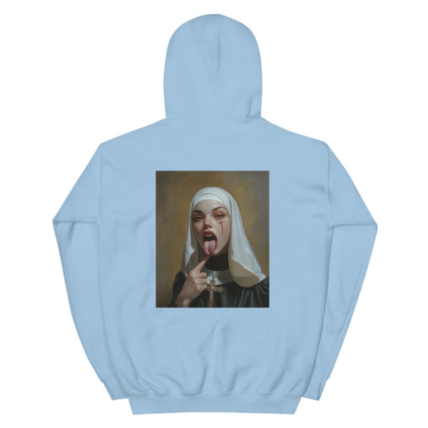 Unisex Rebellious Nun Hoodie - Image 7