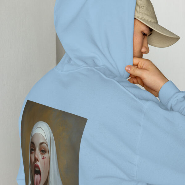 Unisex Rebellious Nun Hoodie - Image 9